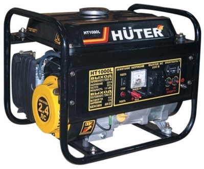 Бензиновый генератор Huter HT1000L - вид 1 миниатюра