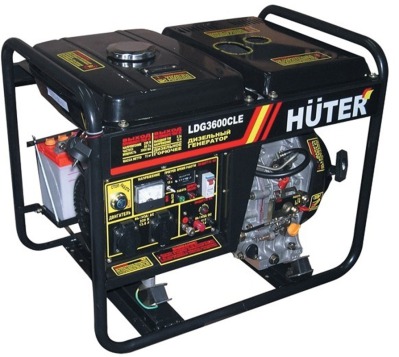Дизельный генератор Huter LDG3600CLE - вид 1 миниатюра