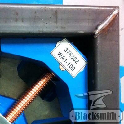 Струбцина-тиски на 90 градусов Blacksmith WA1-100 - вид 3 миниатюра
