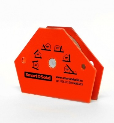 Магнитный угольник универсальный для сварки Smart&Solid MAG613 - вид 1 миниатюра