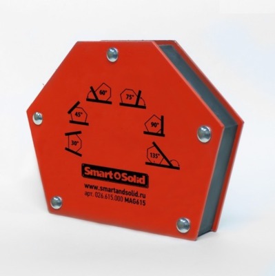 Магнитный угольник универсальный для сварки Smart&Solid MAG615 - вид 1 миниатюра