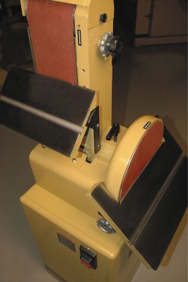 JET Powermatic 31A станок тарельчато-ленточный шлифовальный 380В - вид 1 миниатюра