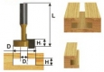 Фрезы - Пазовые Т-образные