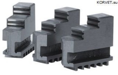 Комплект сырых кулачков для патрона Optimum ø 80 мм (344 0287) - вид 1 миниатюра