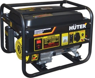 Бензиновый генератор Huter DY4000L - вид 1 миниатюра