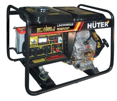 Дизельный генератор Huter LDG5000CLE - вид 1 миниатюра