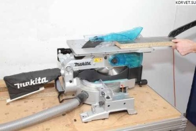 Комбинированная торцовочная пила Makita LH1200FL (LH 1200 FL) - вид 2 миниатюра