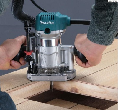 Кромочный фрезер Makita RT0700CX2 (RT 0700 CX 2) - вид 2 миниатюра