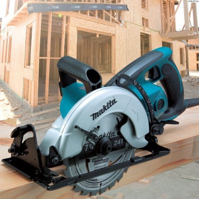 Дисковая пила Makita 5477NB (5477 NB) - вид 4 миниатюра