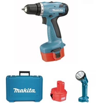 Аккумуляторная дрель-шуруповерт Makita 6281DWALE (6281 DWALE) - вид 1 миниатюра