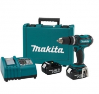 Аккумуляторная дрель-шуруповерт Makita BDF456RFE (BDF 456 RFE) - вид 2 миниатюра