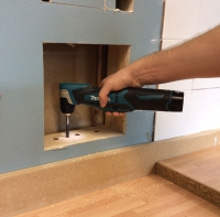 Аккумуляторная угловая дрель Makita DA331DWE (DA 331 DWE) - вид 1 миниатюра
