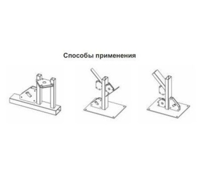 Отключаемый магнитный угольник Smart&Solid MAG606 - вид 3 миниатюра