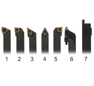 Набор из 7 резцов сечением 10х10 мм со сменными пластинами JET (BD-8) JE50000955 - вид 1 миниатюра