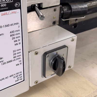 PROMA SKF-800 станок токарный комбинированный по металлу - вид 5 миниатюра