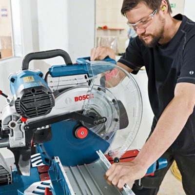 Bosch GCM 12 SDE пила торцовочная - вид 1 миниатюра