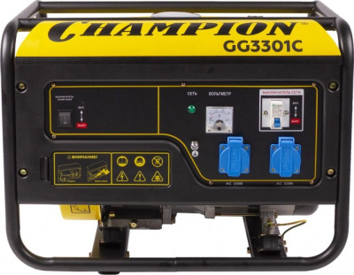 CHAMPION GG3301C Генератор бензиновый - вид 1 миниатюра