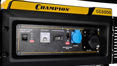 CHAMPION GG5000 Генератор бензиновый - вид 4 миниатюра