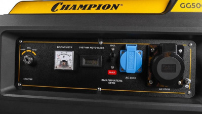 CHAMPION GG5000EW Генератор бензиновый с электростартером - вид 3 миниатюра