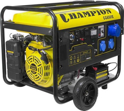 CHAMPION GG6501E+ATS Генератор бензиновый с блоком АВР - вид 1 миниатюра