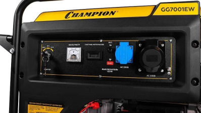 CHAMPION GG7001EW Генератор бензиновый с электростартером - вид 1 миниатюра