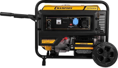 CHAMPION GG7001EW Генератор бензиновый с электростартером - вид 2 миниатюра