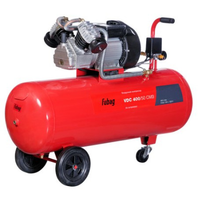 FUBAG VDC 400/50 CM3 Компрессор поршневой коаксиальный масляный 400 л/мин, 50 л, 8 бар, 2.2 кВт - вид 1 миниатюра