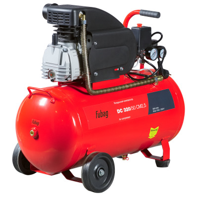 FUBAG DC 320/50 CM2.5 Компрессор поршневой масляный 320 л/мин, 50л, 8 бар, 1.8 кВт