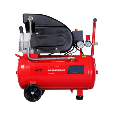 FUBAG DC 320/24 CM2.5 Компрессор поршневой масляный 320 л/мин, 24л, 8 бар, 1.8 кВт - вид 3 миниатюра