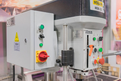 STALEX MSB-32 Vario станок сверлильно-резьбонарезной Ø32/М20 мм, СОЖ,1,5 кВт, 380В - вид 7 миниатюра