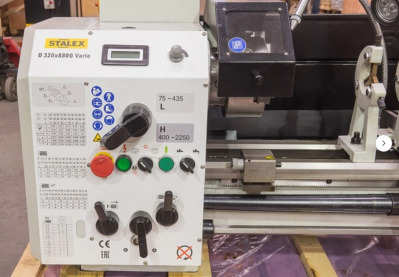 STALEX D320x880G Vario станок токарный настольный - вид 1 миниатюра